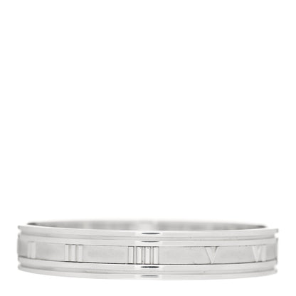 Tiffany Sterling Silver Atlas Bangle Bracelet 3 of 5