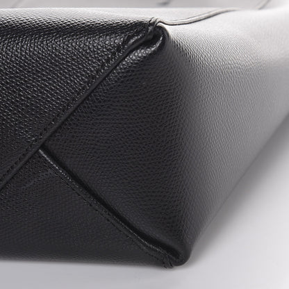 Celine Grained Calfskin Small Vertical Cabas Black 10 of 11
