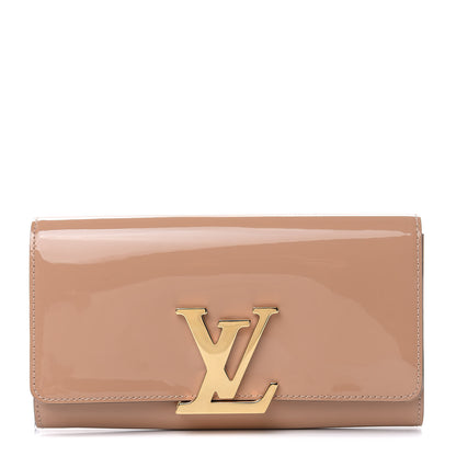 Louis Vuitton Patent Louise Clutch Nude 1 of 7