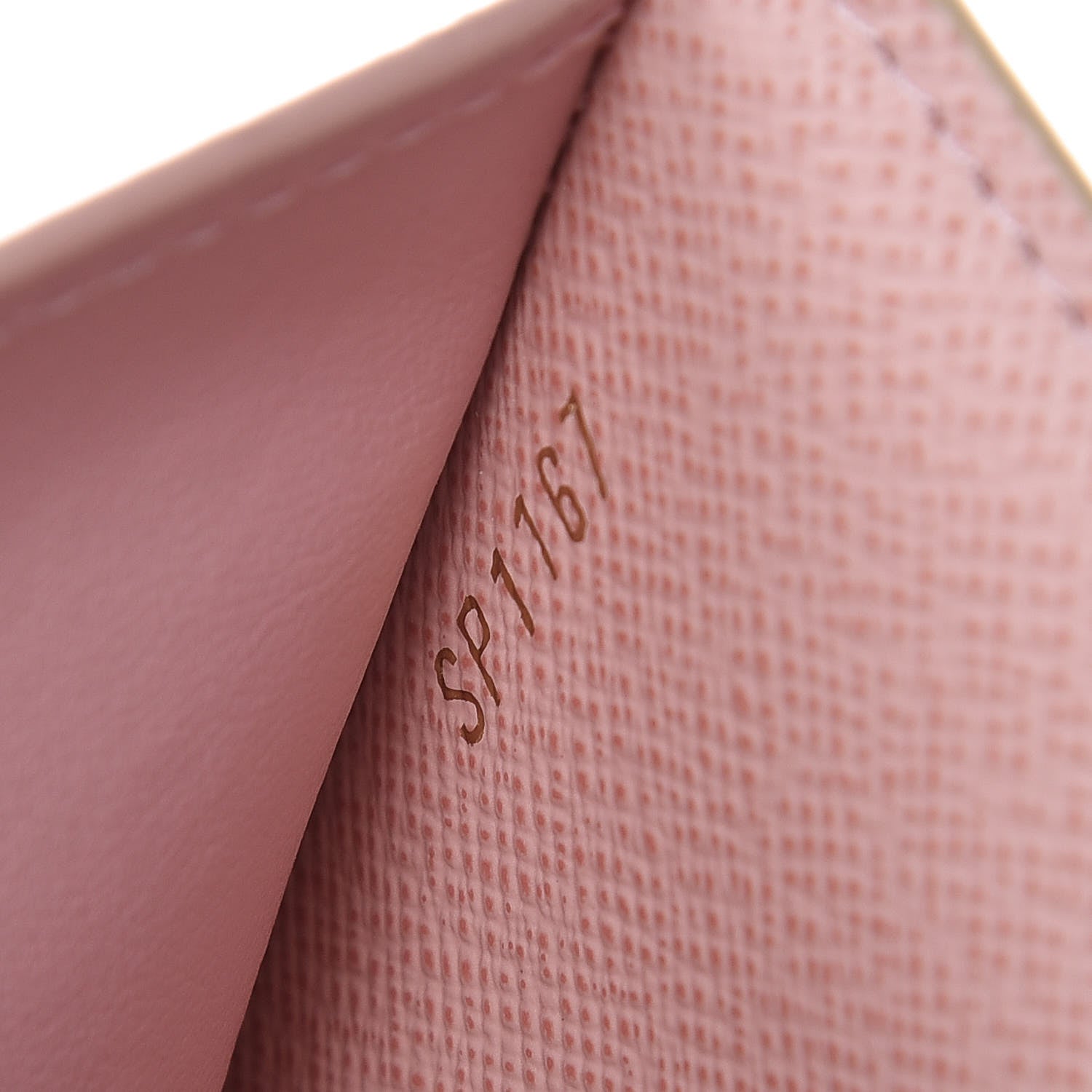 Louis Vuitton Damier Azur Victorine Wallet Rose Ballerine 7 of 9