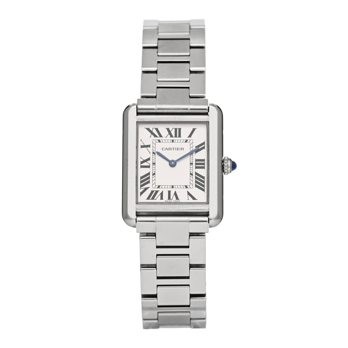 Stainless Steel 24mm Tank Solo Quartz Watch