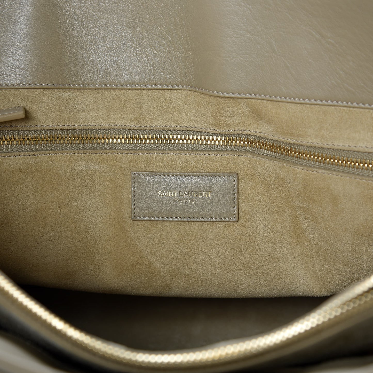 Calfskin Large Sac De Jour Carryall Beige