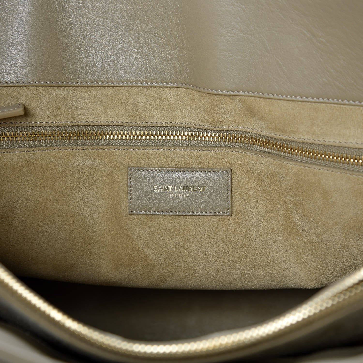 Saint Laurent Calfskin Large Sac De Jour Carryall Beige 8 of 12