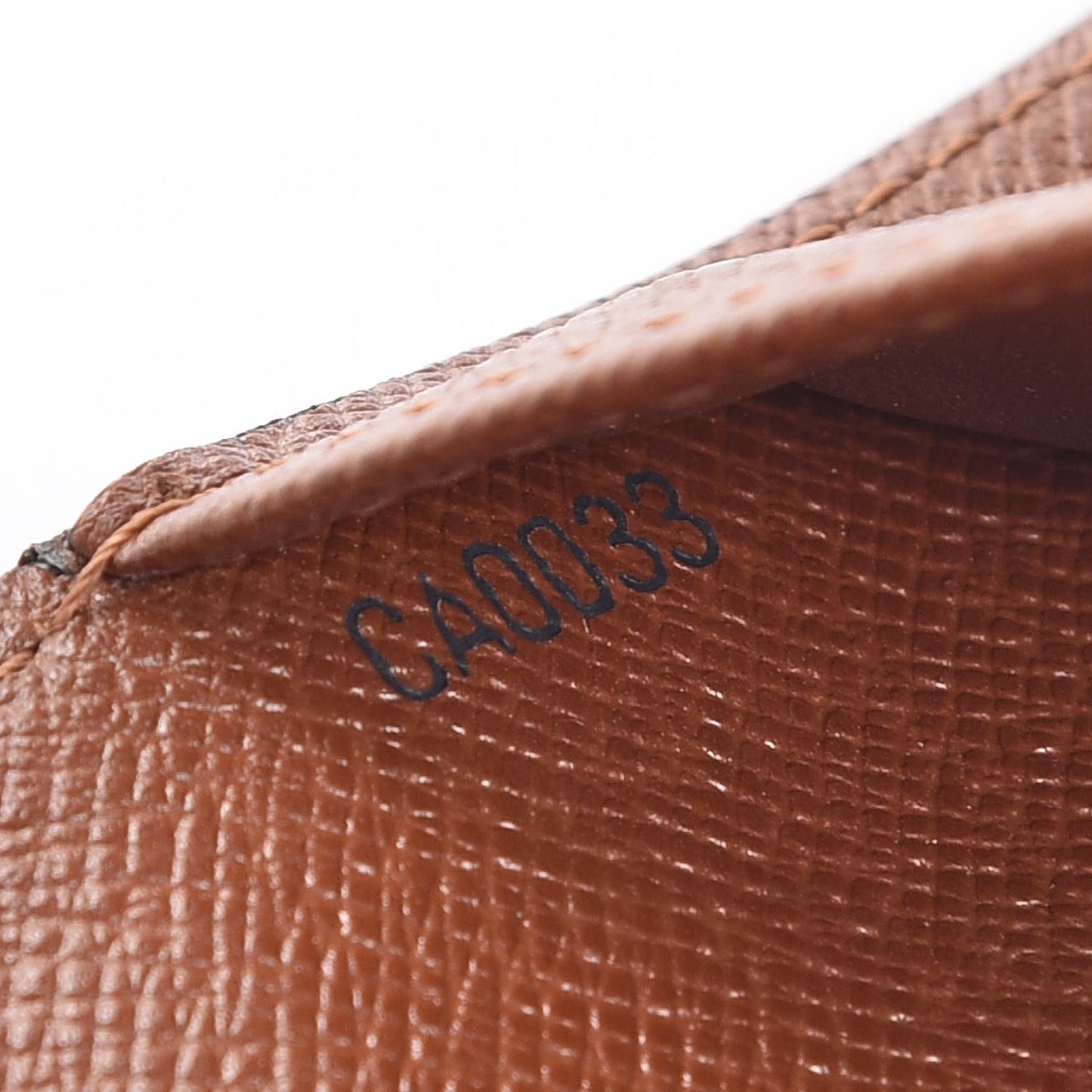 Monogram Pocket Agenda Cover