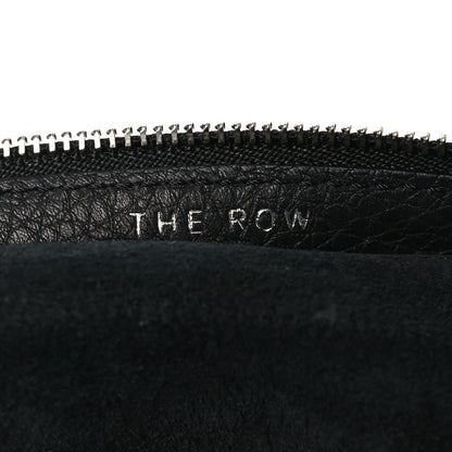 The Row Grained Calfskin Large Slouchy Banana Bag Black 6 of 10