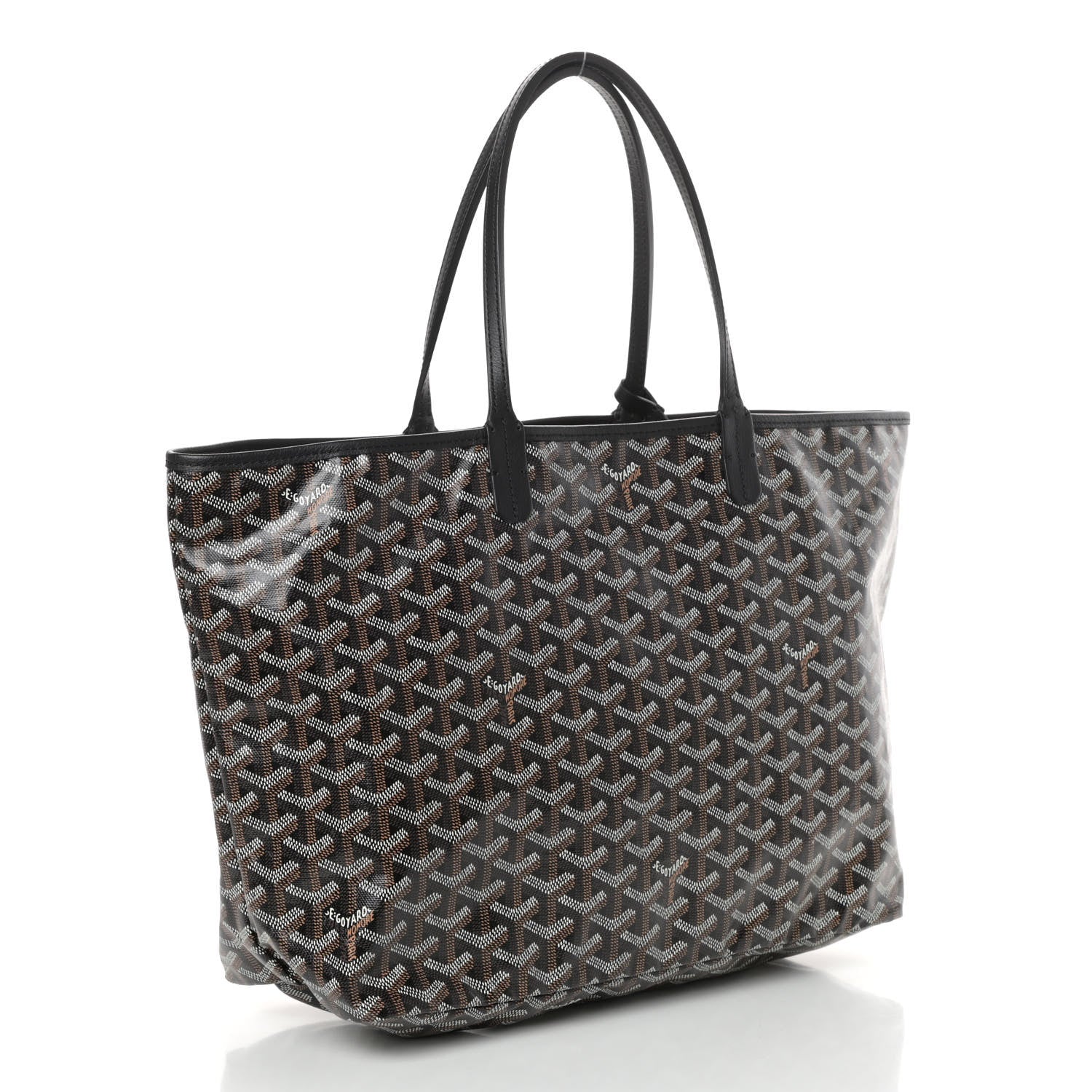Goyard Goyardine Saint Louis PM Black 3 of 9