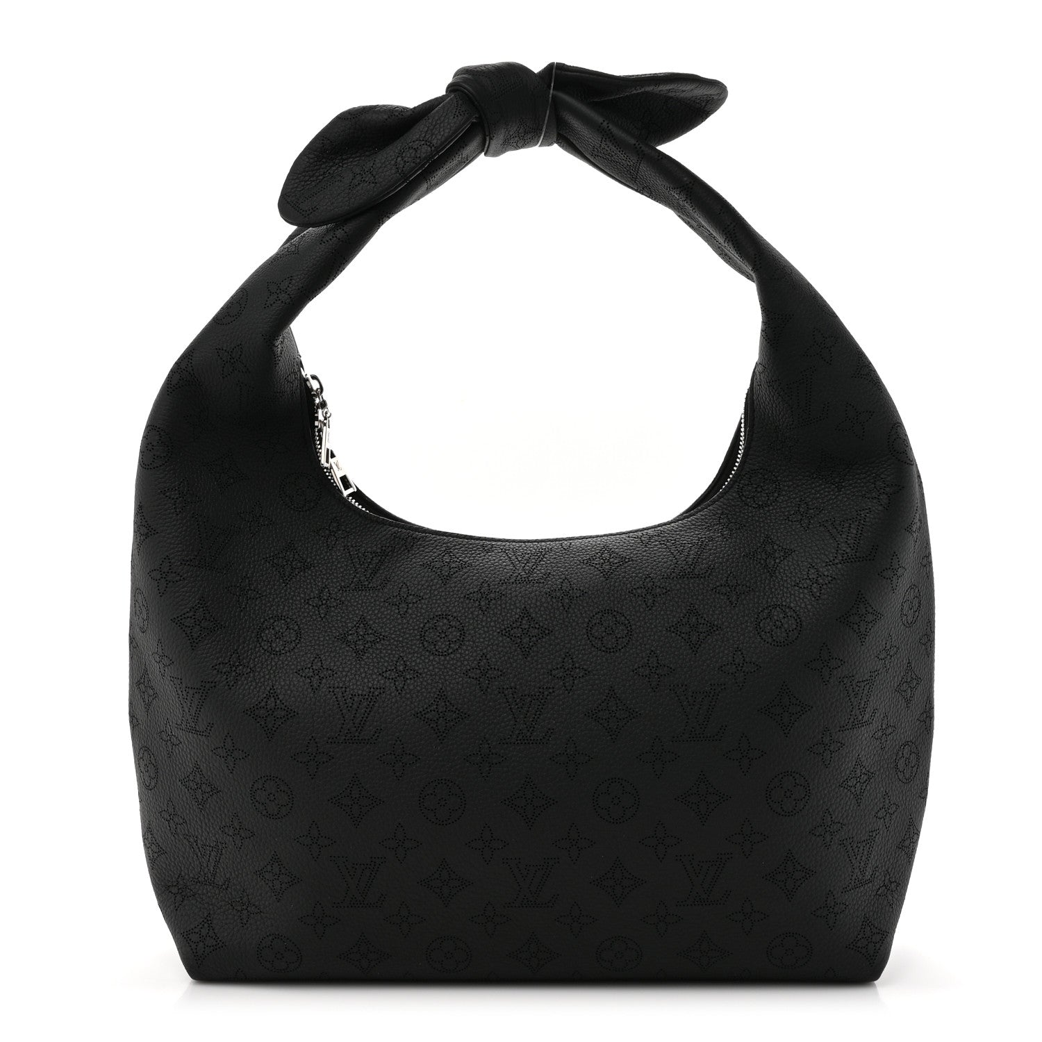 Louis Vuitton Mahina Why Knot MM Black 1 of 9