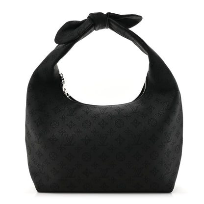 Louis Vuitton Mahina Why Knot MM Black 1 of 9