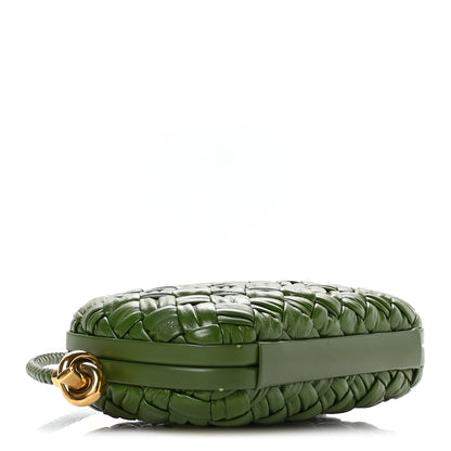 Bottega Veneta Calfskin Intrecciato Knot On Strap Avocado 4 of 10