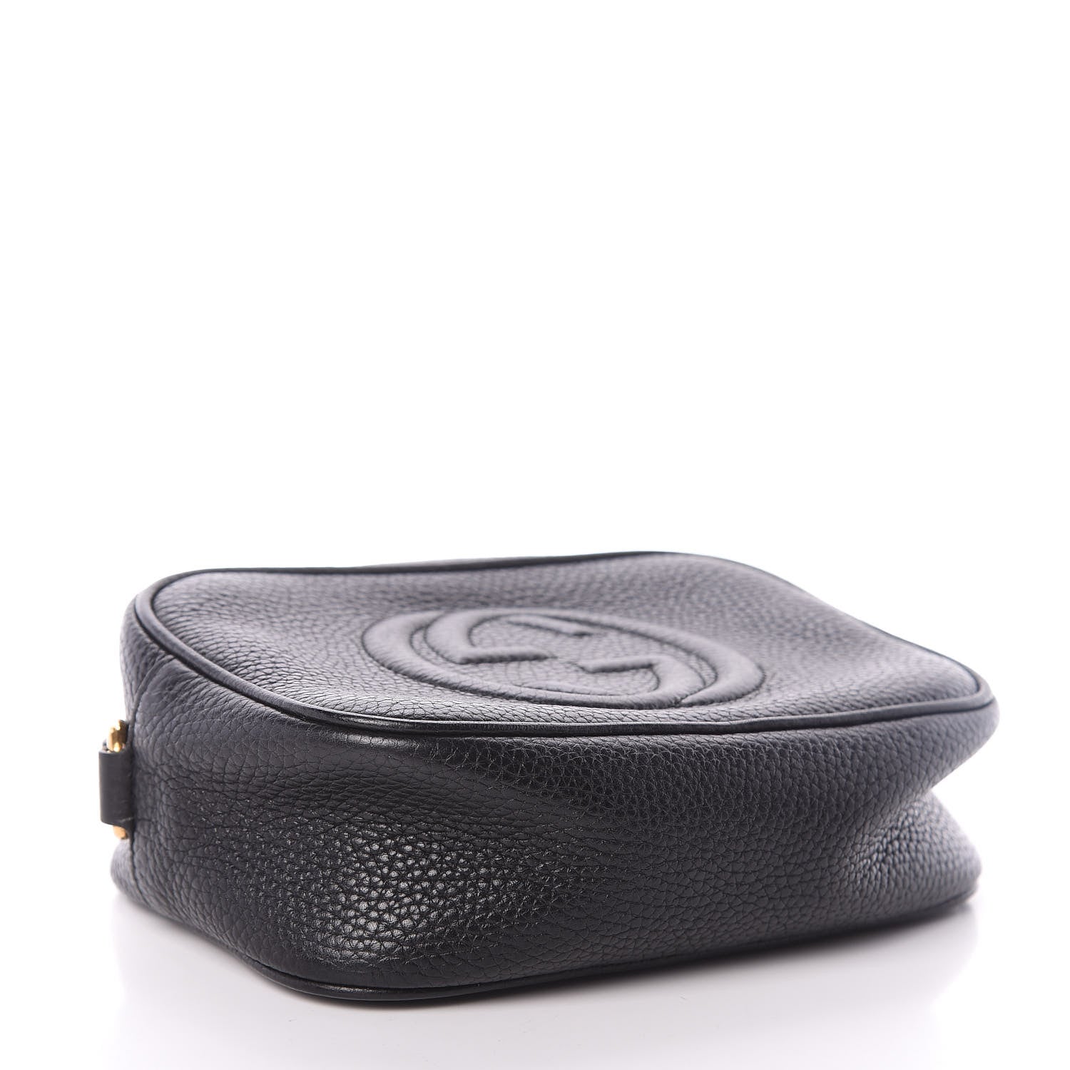 Gucci Pebbled Calfskin Mini Soho Disco Bag Black 4 of 9