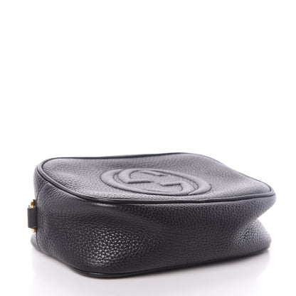 Gucci Pebbled Calfskin Mini Soho Disco Bag Black 4 of 9