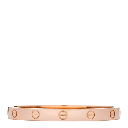 Cartier 18K Pink Gold LOVE Bracelet 16 2 of 9
