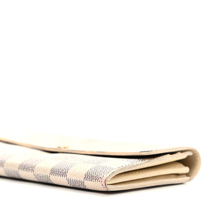 Louis Vuitton Damier Azur Sarah Wallet 6 of 9