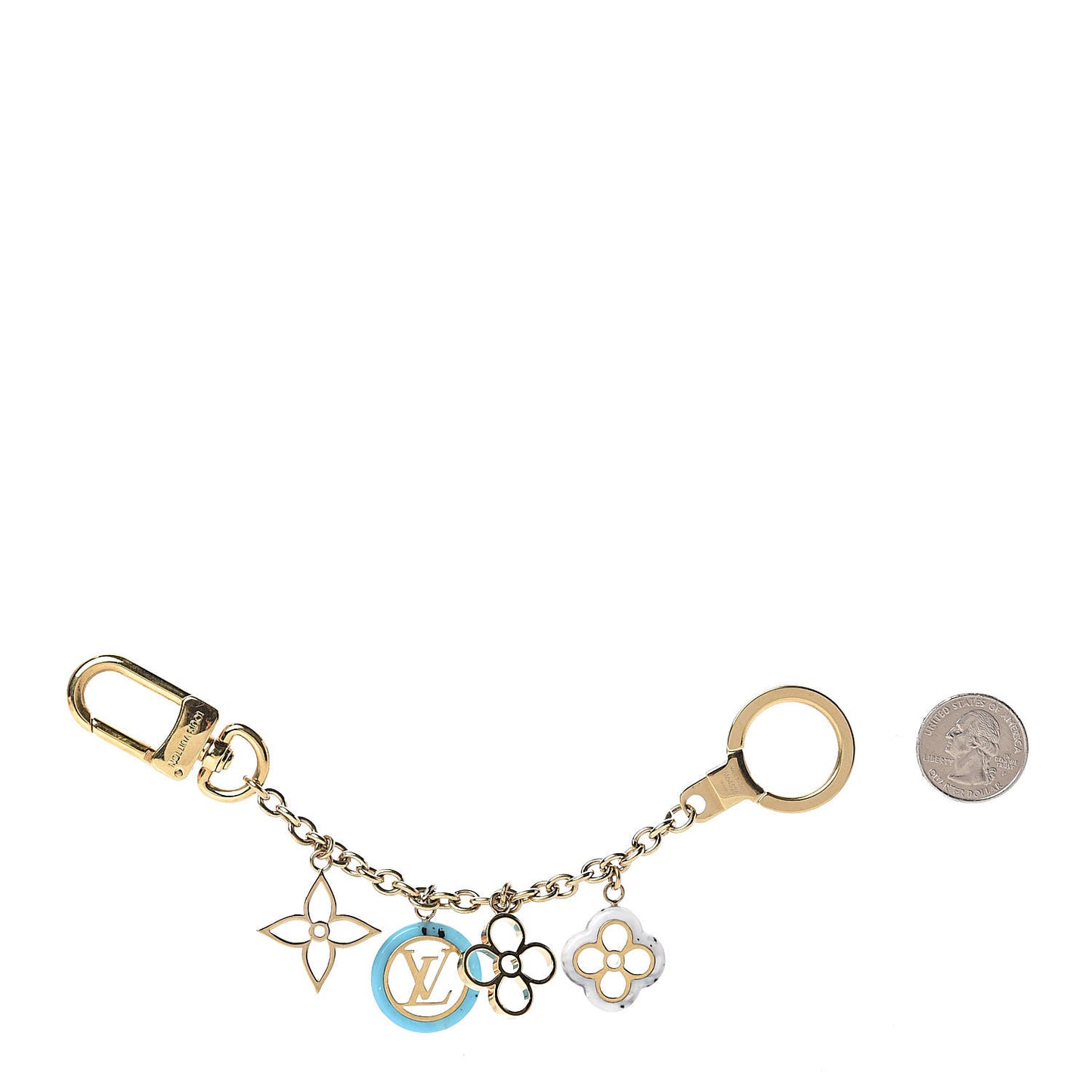 Colorine Key Chain Bag Charm