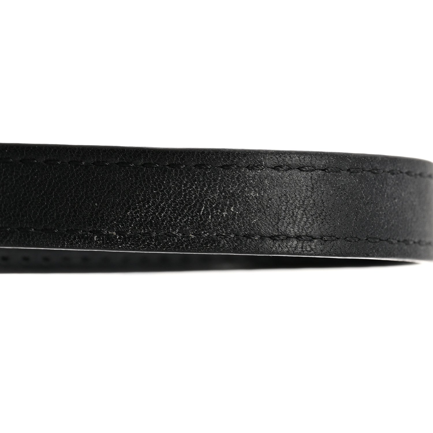 Louis Vuitton Leather Double Wrap Bracelet Black 8 of 8