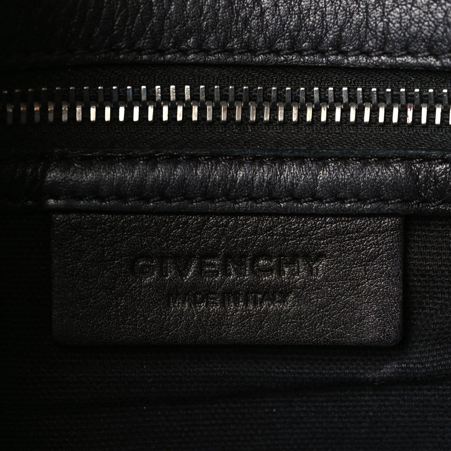 Calfskin Mini Pandora Pure Flap Bag Black