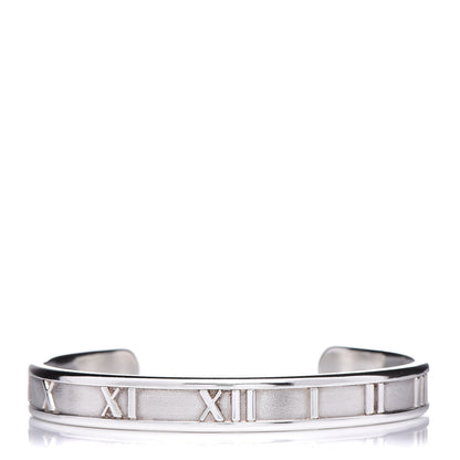 Tiffany Sterling Silver Atlas Cuff Bracelet 1 of 4