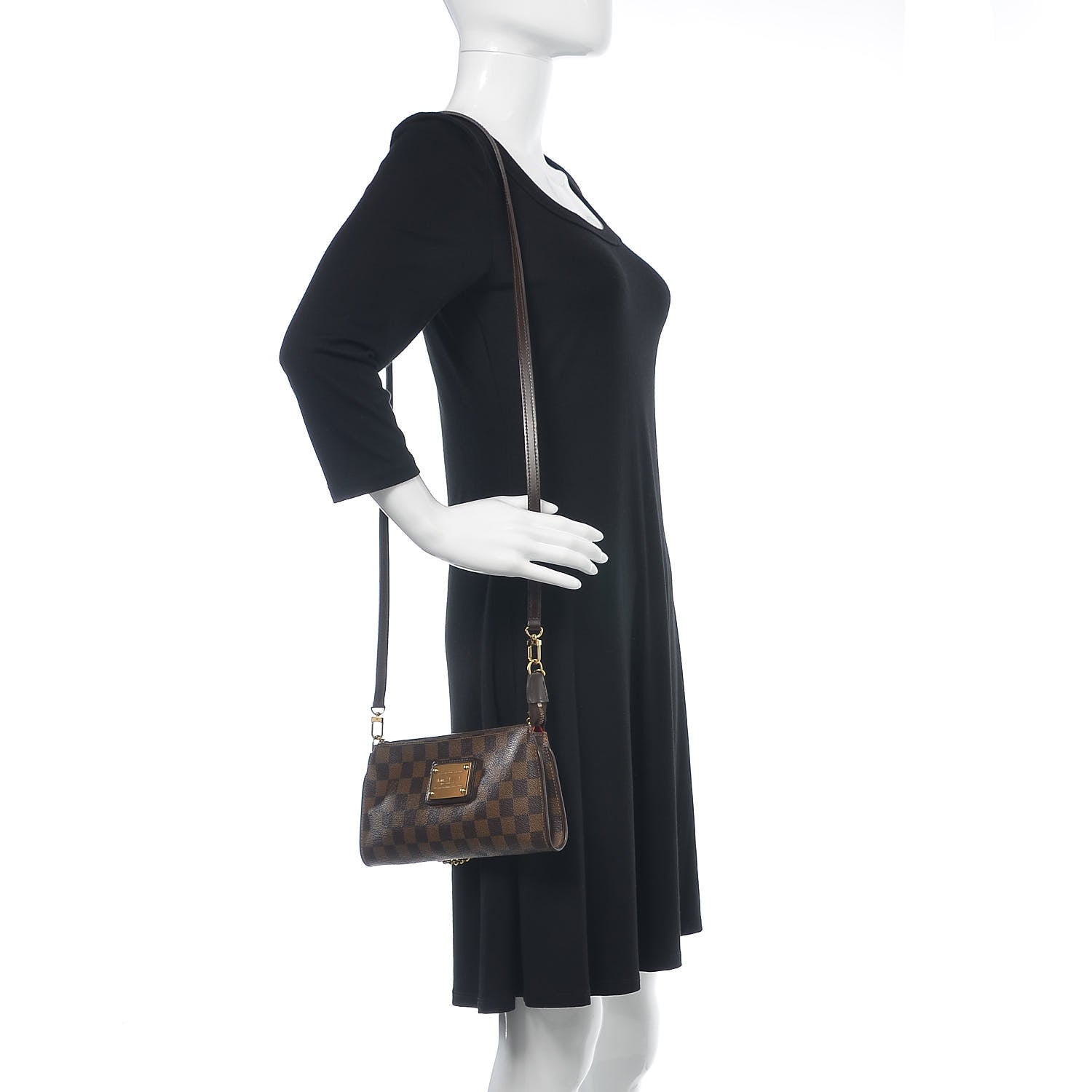 Louis Vuitton Damier Ebene Sophie Clutch 2 of 10