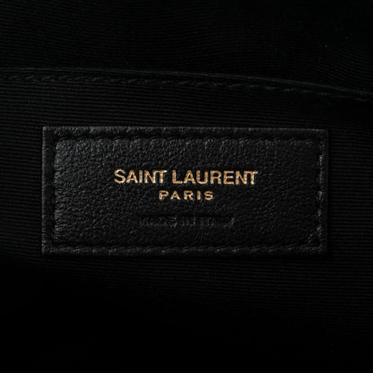 Saint Laurent Calfskin Matelasse Monogram Lou Camera Bag Dark Beige 6 of 10