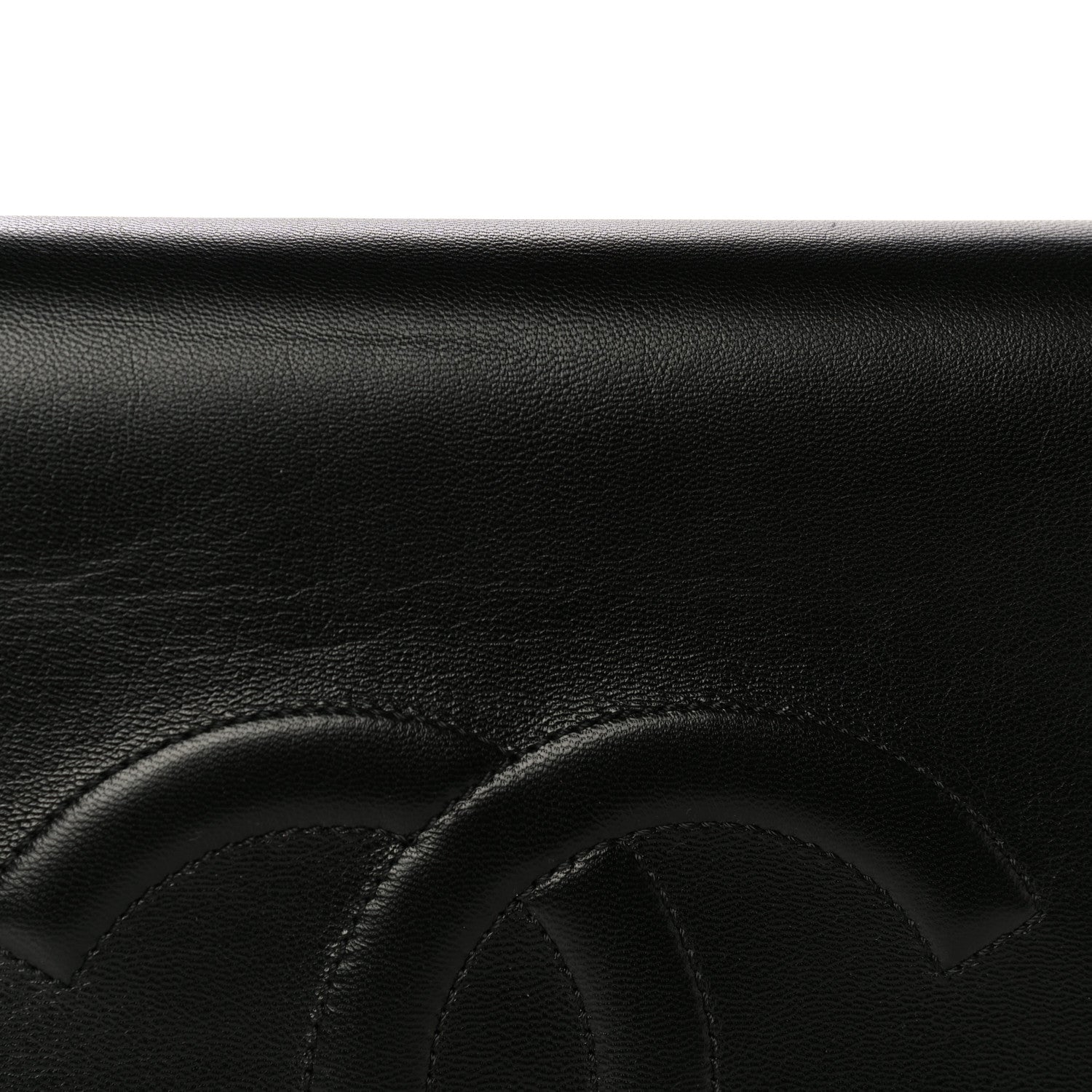 Chanel Goatskin Quilted Timeless CC Clutch Black 8 of 16