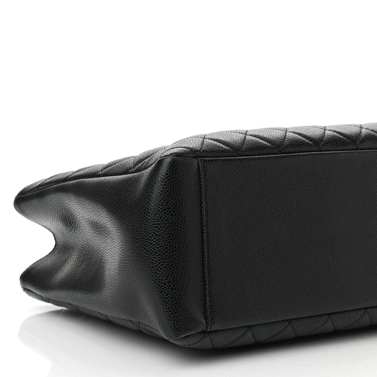 Chanel Caviar Quilted Grand Shopping Tote GST Black 9 of 10