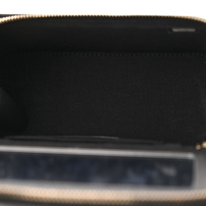 Chanel Caviar Quilted Small Tiny CC Vanity Case With Chain Black 5 of 15