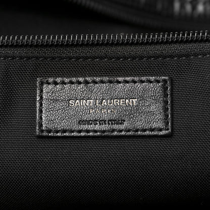 Saint Laurent Nylon Nuxx Ripstop Duffle Black White 5 of 9