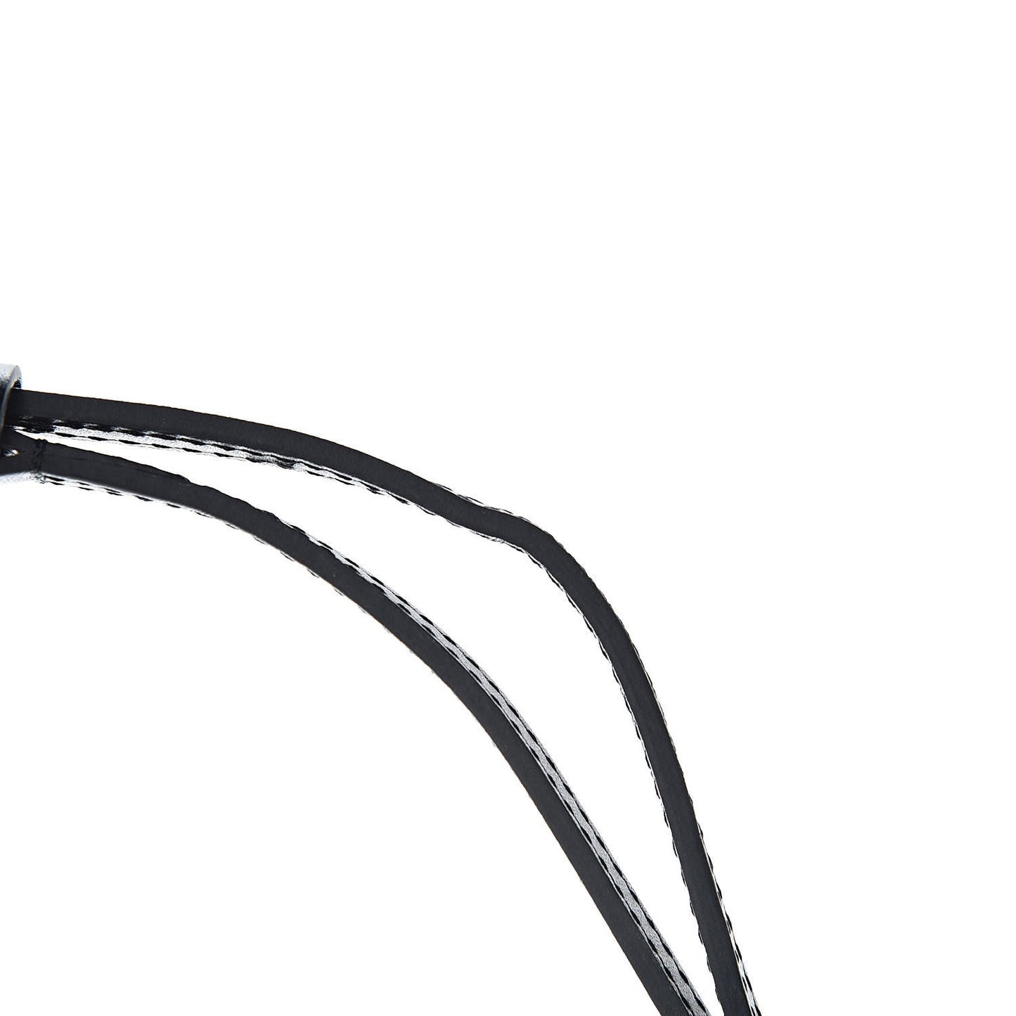 Calfskin Petite Malle Adjustable Shoulder Strap Black
