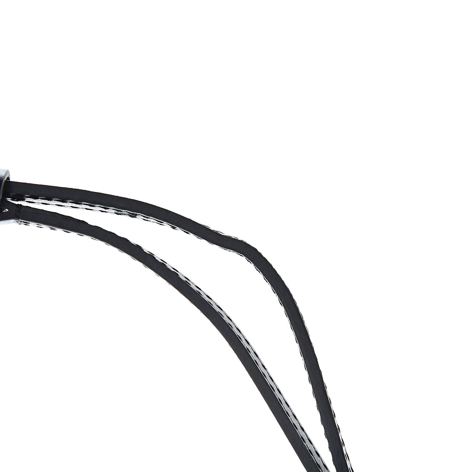 Louis Vuitton Calfskin Petite Malle Adjustable Shoulder Strap Black 4 of 4