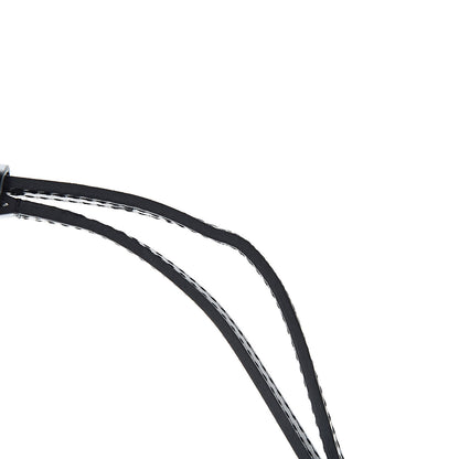 Louis Vuitton Calfskin Petite Malle Adjustable Shoulder Strap Black 4 of 4