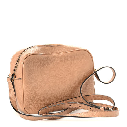 Gucci Pebbled Calfskin Small Soho Disco Bag Camelia 3 of 11