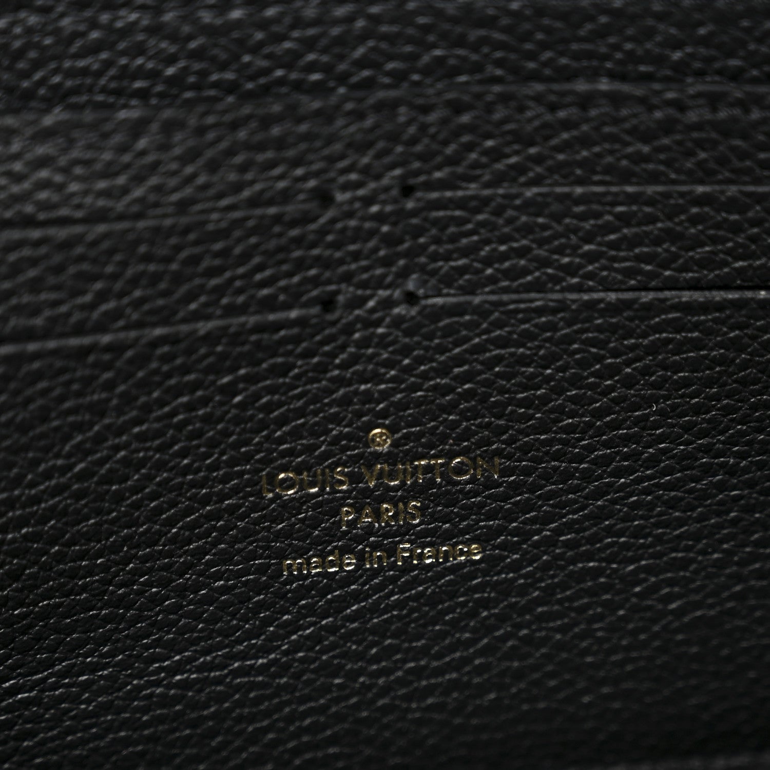 Louis Vuitton Empreinte Clemence Wallet Black 6 of 11