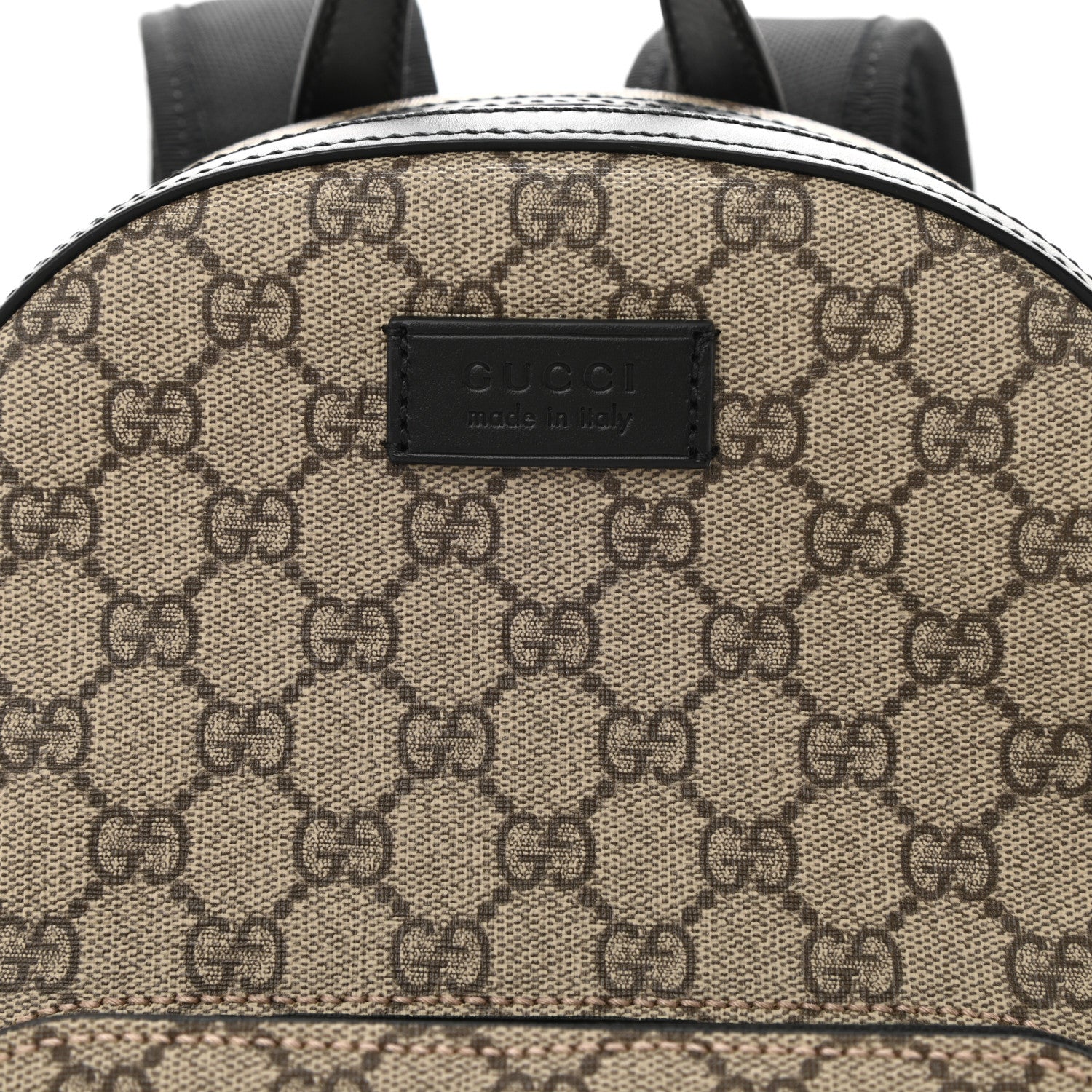 Gucci GG Supreme Monogram Small Eden Day Backpack Black 12 of 16