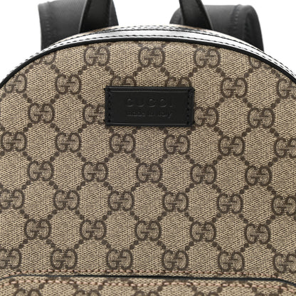 Gucci GG Supreme Monogram Small Eden Day Backpack Black 12 of 16