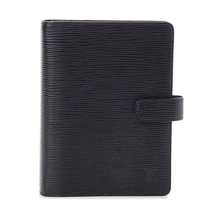 Louis Vuitton Epi Medium Ring Agenda Black 1 of 5