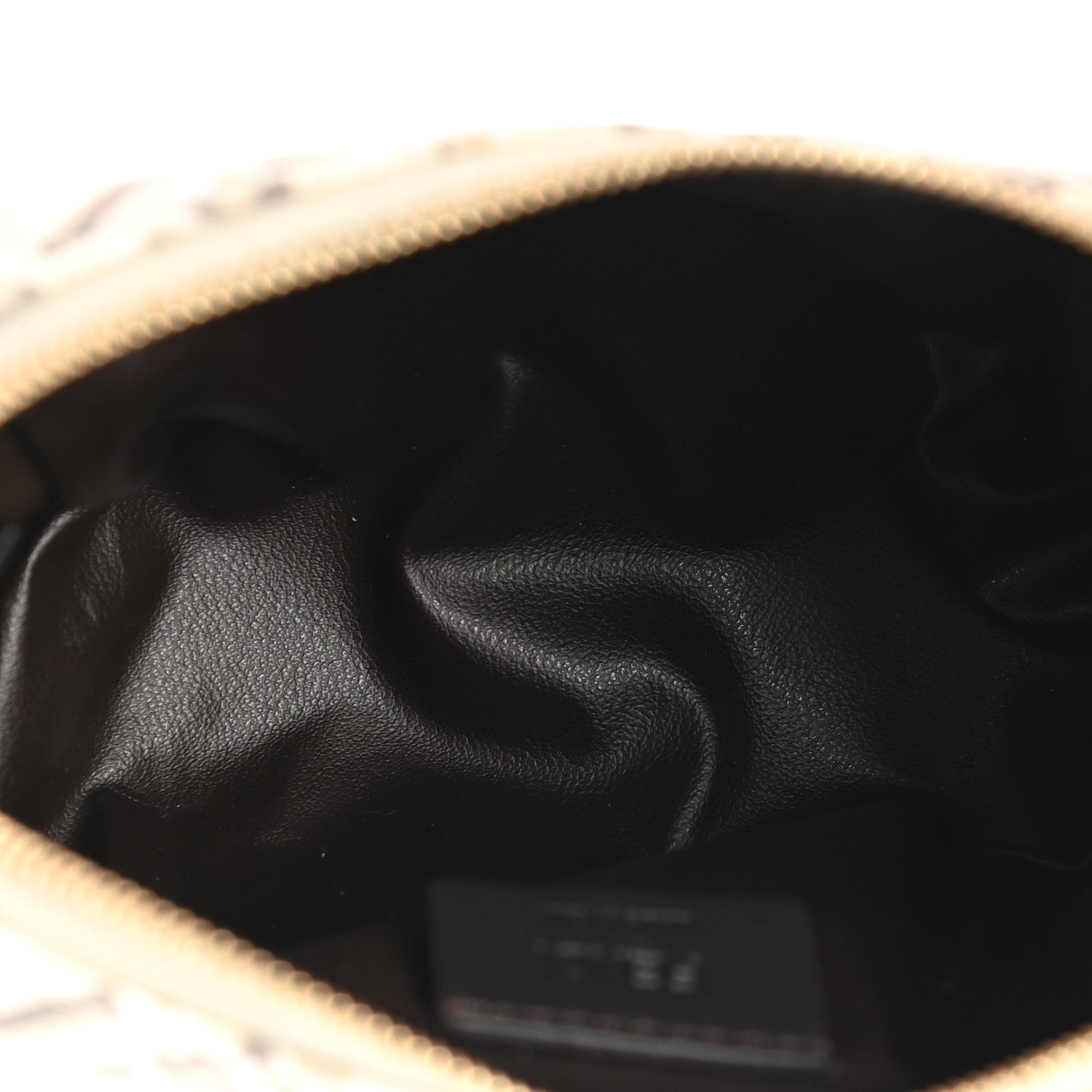 Fendi X SKIMS Nylon XS Trapezoid Beauty Pouch Avorio 5 of 7