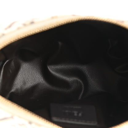 Fendi X SKIMS Nylon XS Trapezoid Beauty Pouch Avorio 5 of 7
