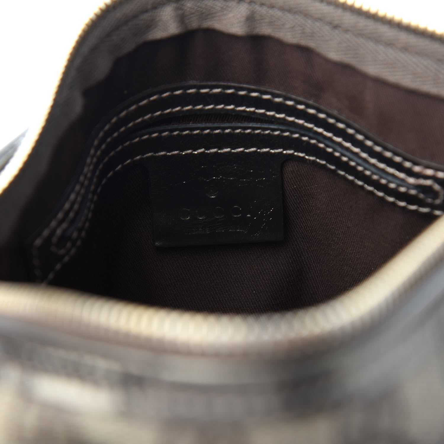 Gucci GG Plus Monogram Small Joy Boston Metallic 6 of 11
