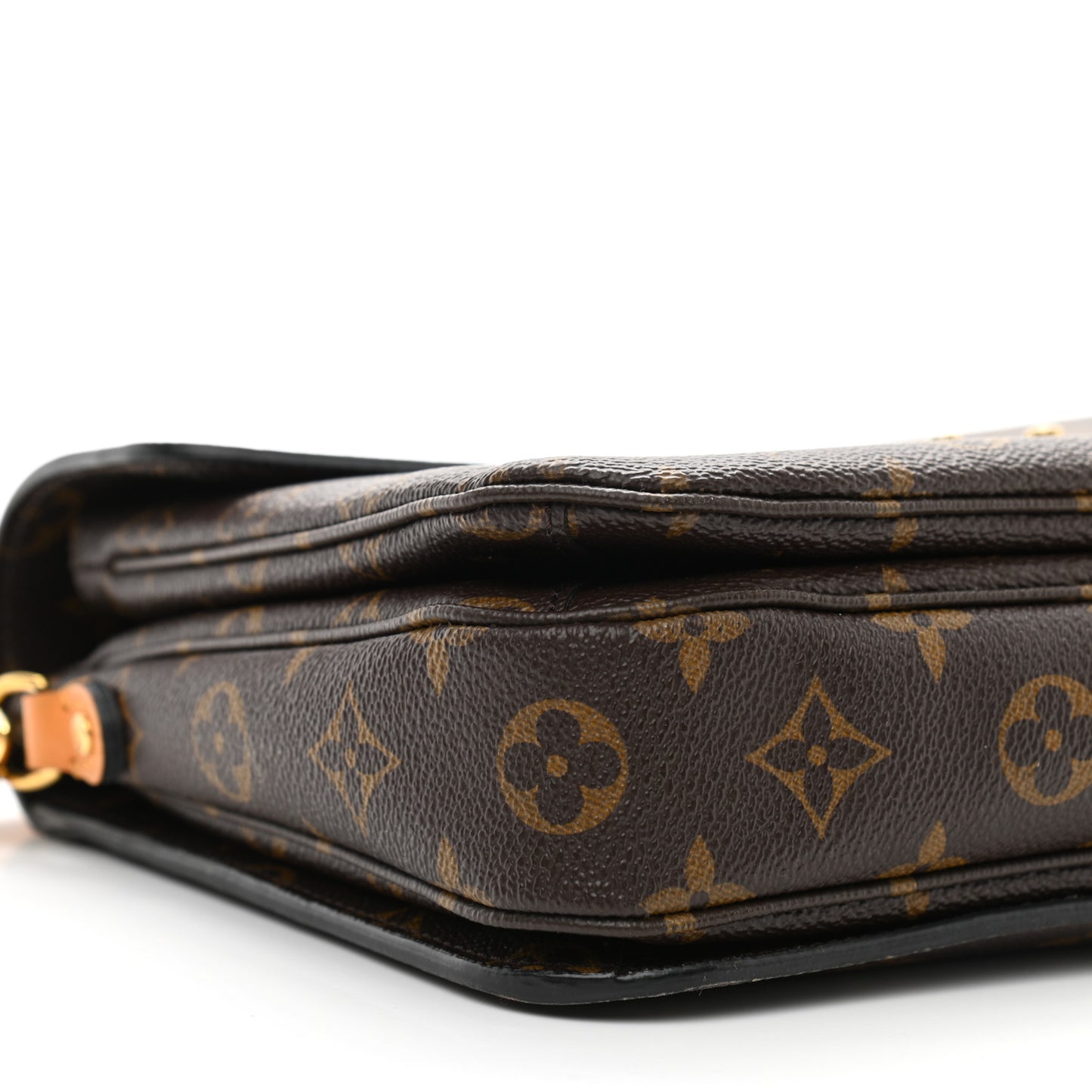 Monogram Braided Pochette Metis Coquelicot