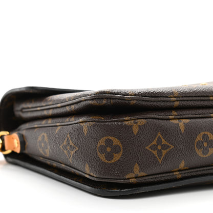 Louis Vuitton Monogram Braided Pochette Metis Coquelicot 9 of 14