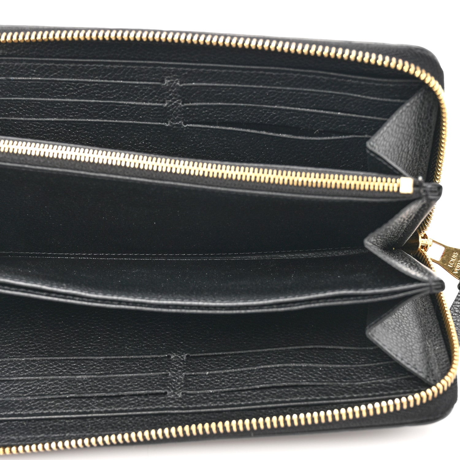 Louis Vuitton Empreinte Zippy Wallet Black 5 of 11