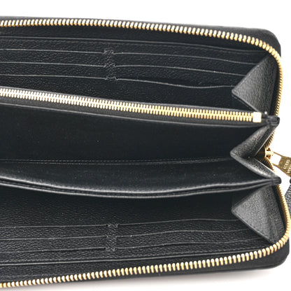 Louis Vuitton Empreinte Zippy Wallet Black 5 of 11