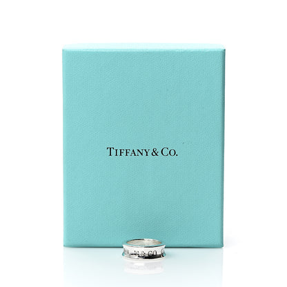 Tiffany Sterling Silver 1837 Band Ring 50 5.5 4 of 4