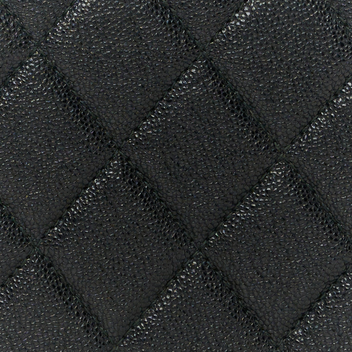 Caviar Quilted Boy Wallet On Chain WOC Black