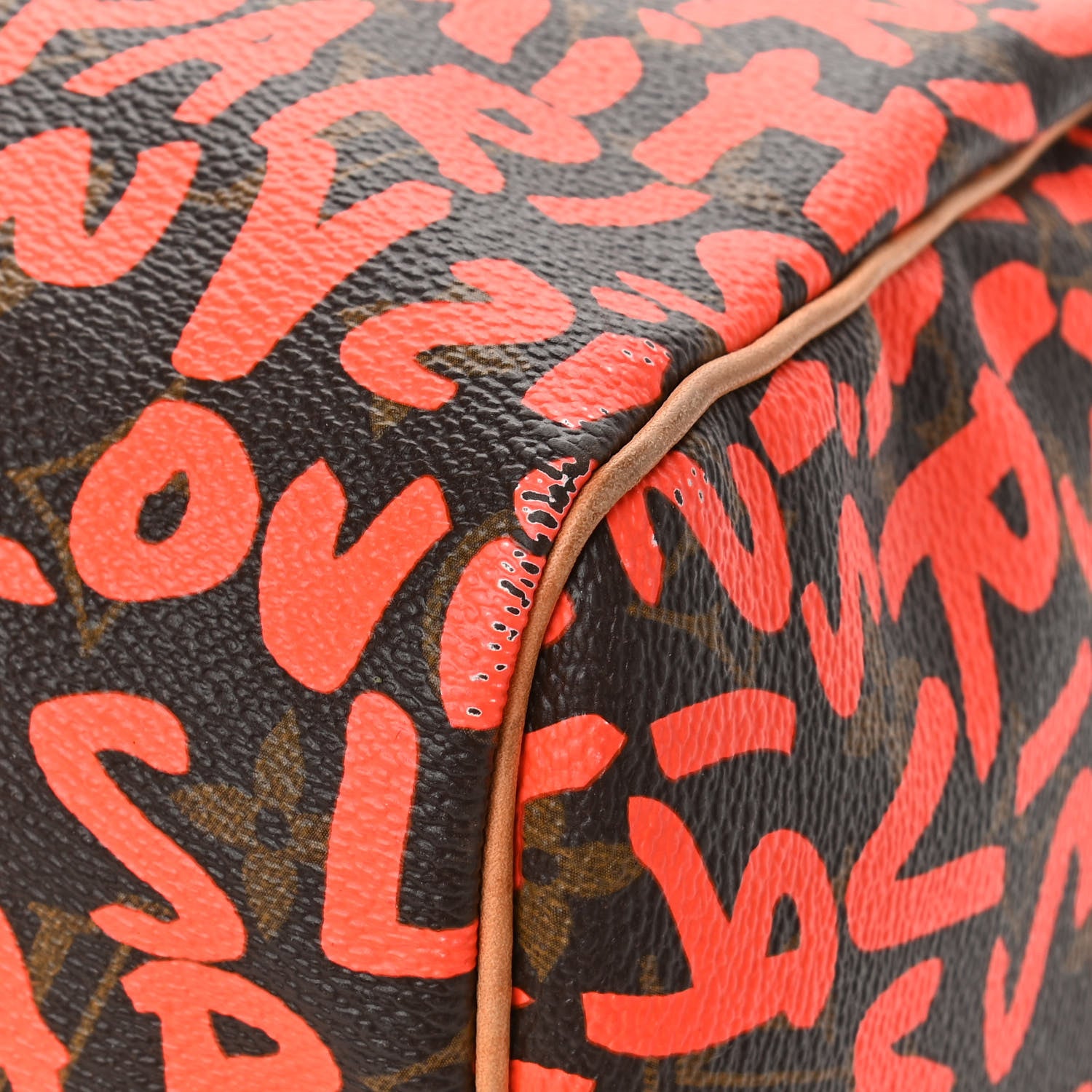Louis Vuitton Monogram Graffiti Speedy 30 Orange 9 of 21