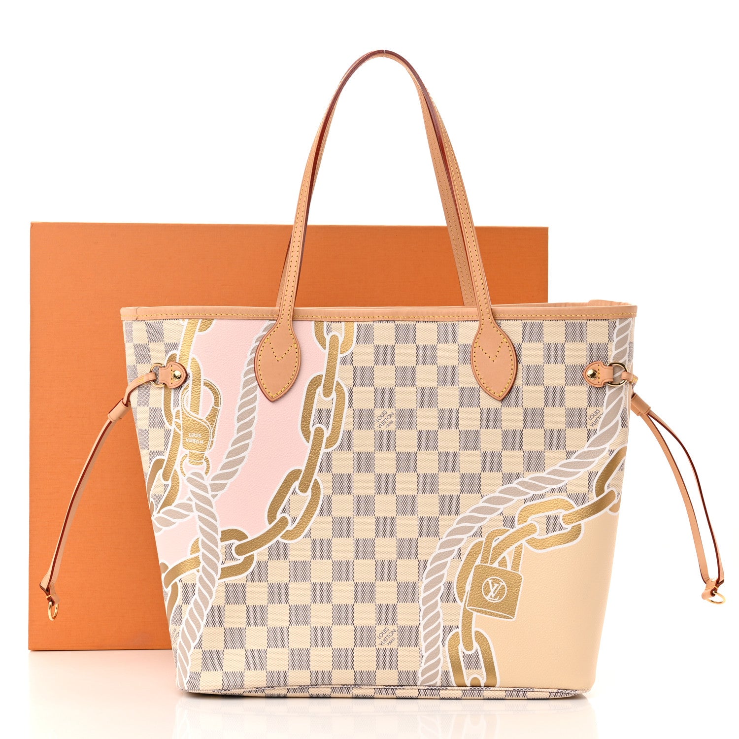 Louis Vuitton Damier Azur Nautical Neverfull MM 12 of 12