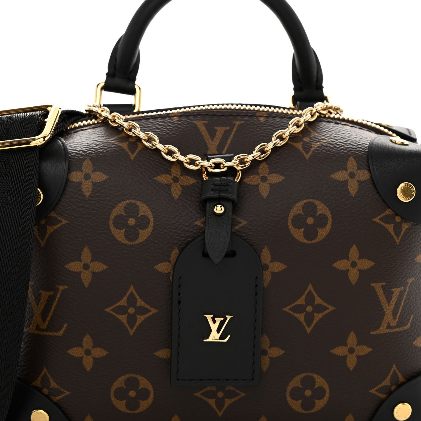 Monogram Petite Malle Souple Black