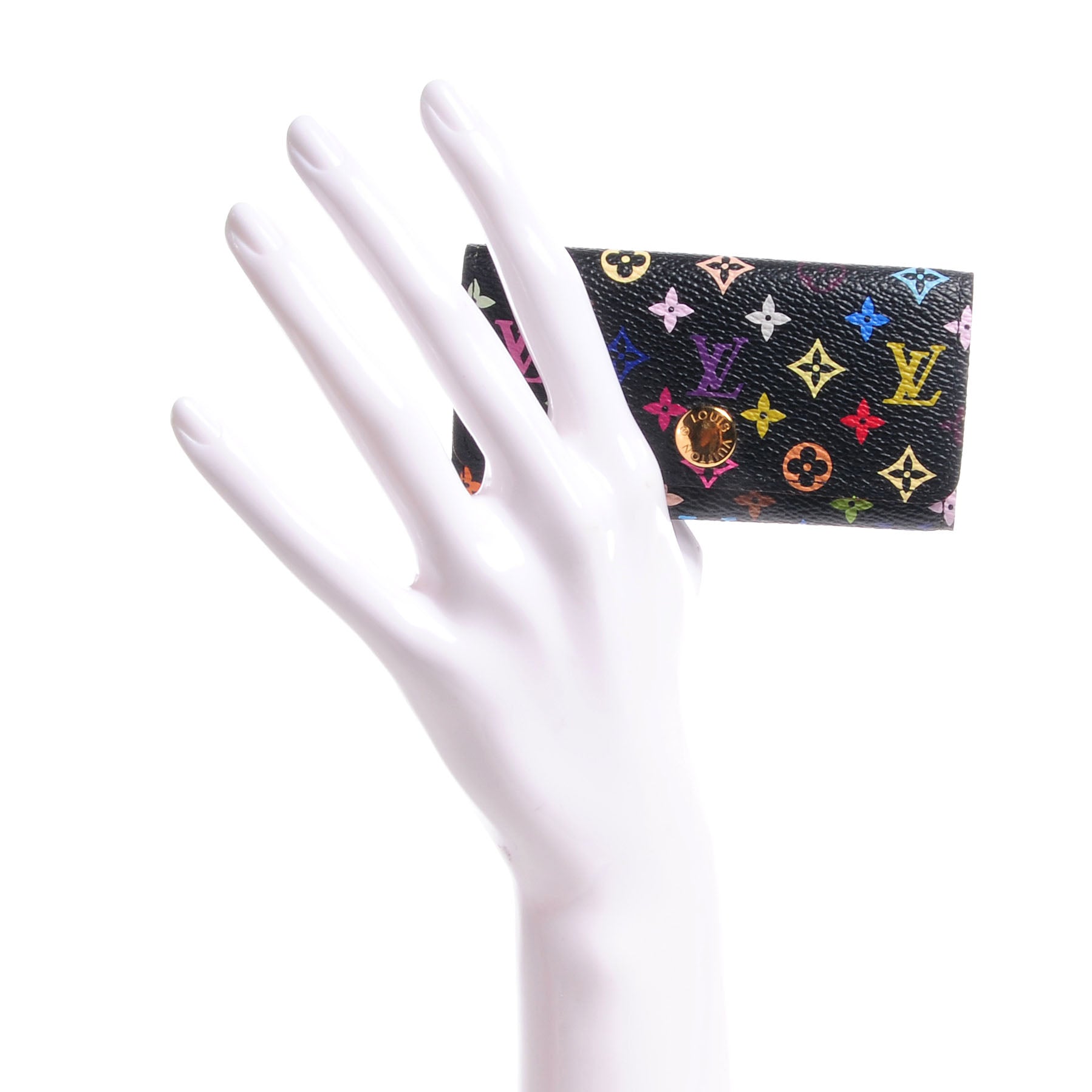 Louis Vuitton Multicles 4 Key Holder Black 2 of 7