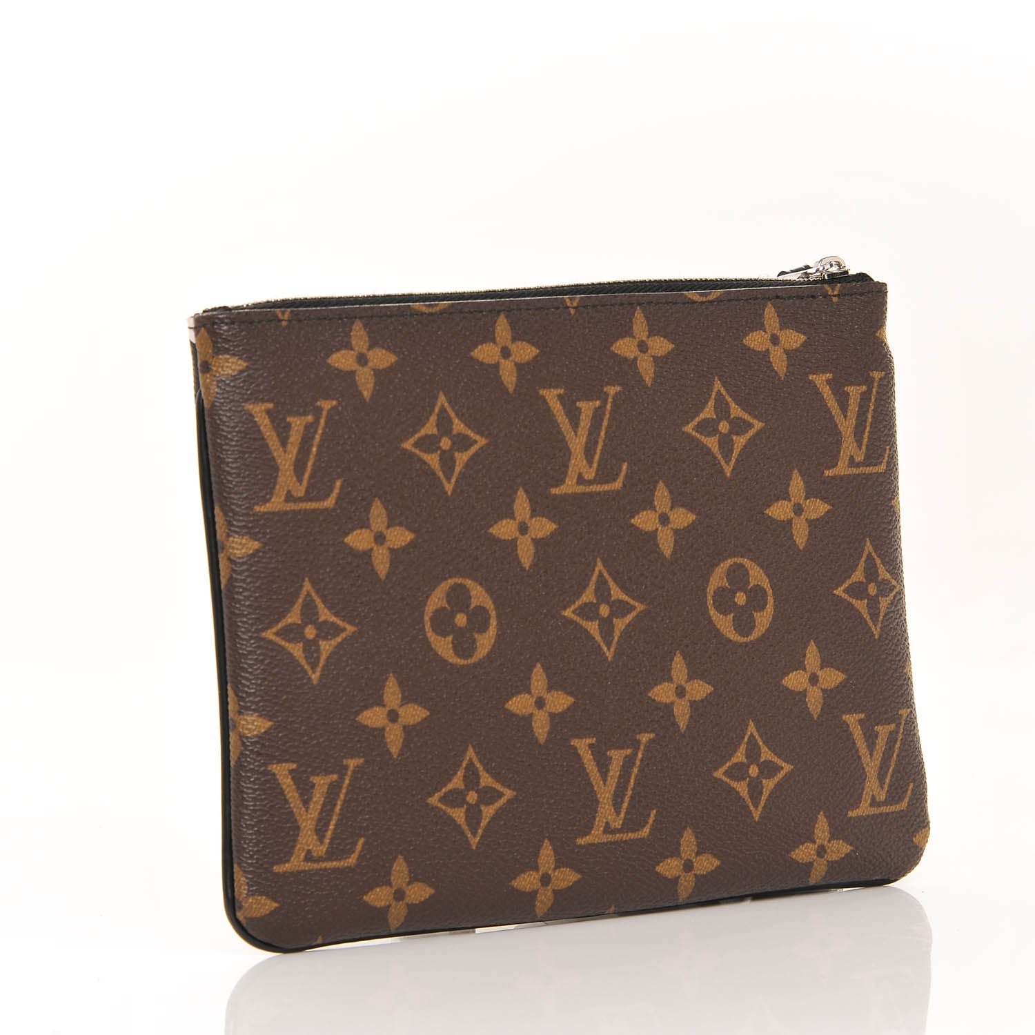 Louis Vuitton Monogram Stripes Pochette Plate PM 3 of 7