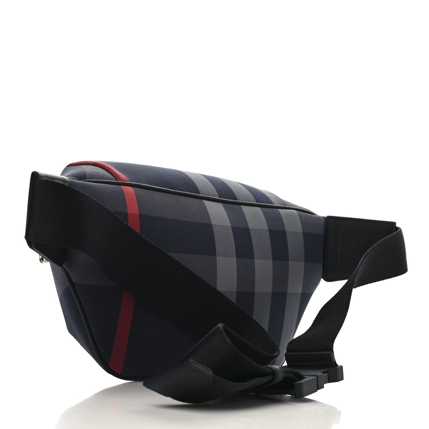 Burberry House Check Sonny Bum Bag Navy Grey 3 of 9
